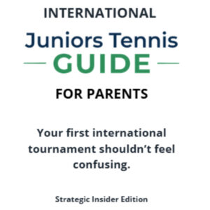 Juniors Tennis Guide - cover